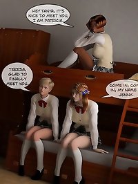 3d schoolgirls on dirty sex casting